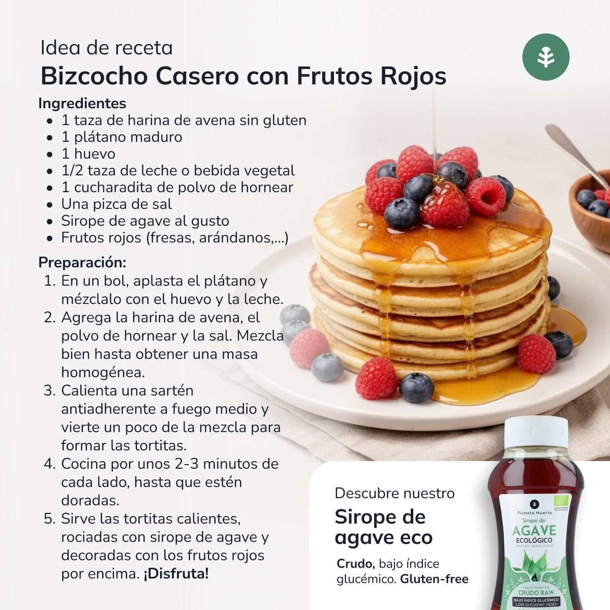 Pack 2x Harina de Avena Sin Gluten ECO Planeta Huerto