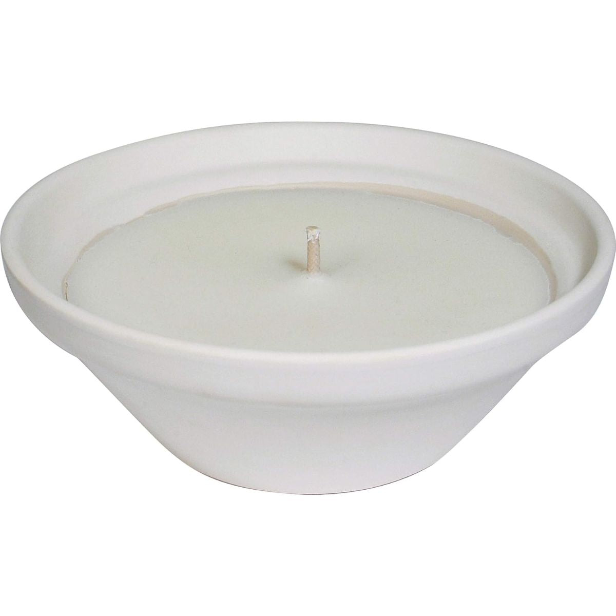 Vela antimosquitos citronela blanca Ø22 cm Roura