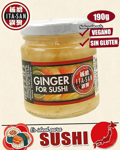 Zenzero per sushi Ita-san 190 g