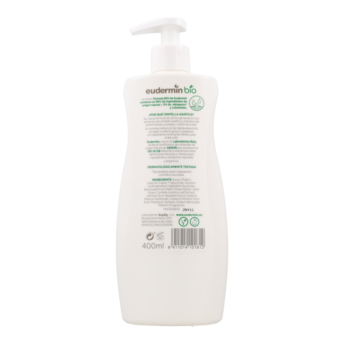 Crema corpo BIO rassodante Eudermin 400 ml
