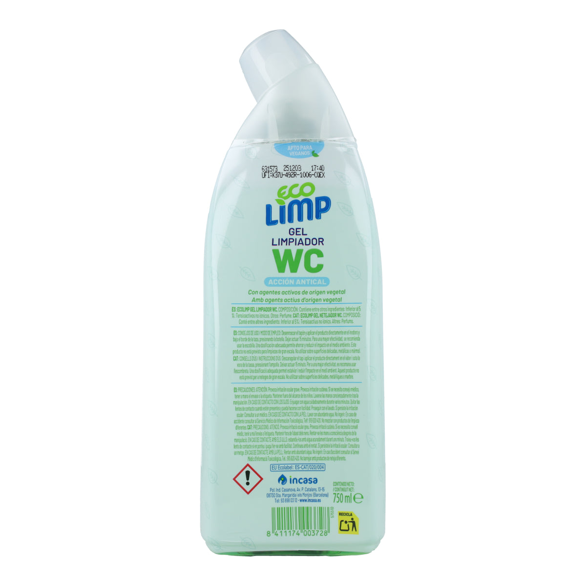 Gel detergente per WC Eco Mimidu 750 ml