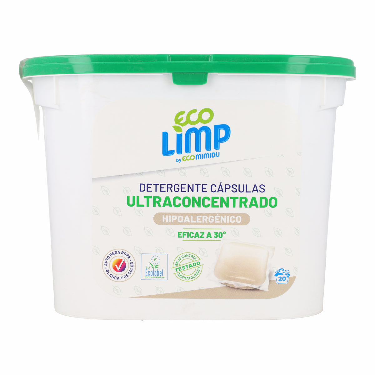 Detergente in capsule ultraconcentrato Mimidu ECO 20 dosi
