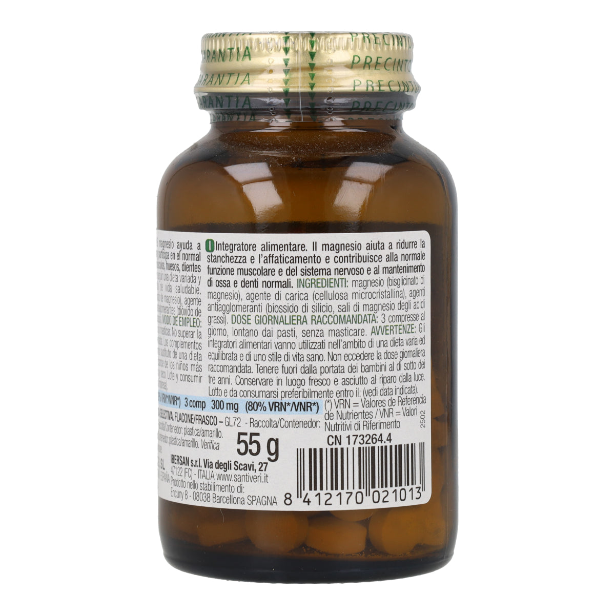Q-magnesico Santiveri 88 comprimidos 55 g