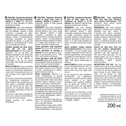 Realfrial Propoli + Echinacea Santiveri 20 fiale