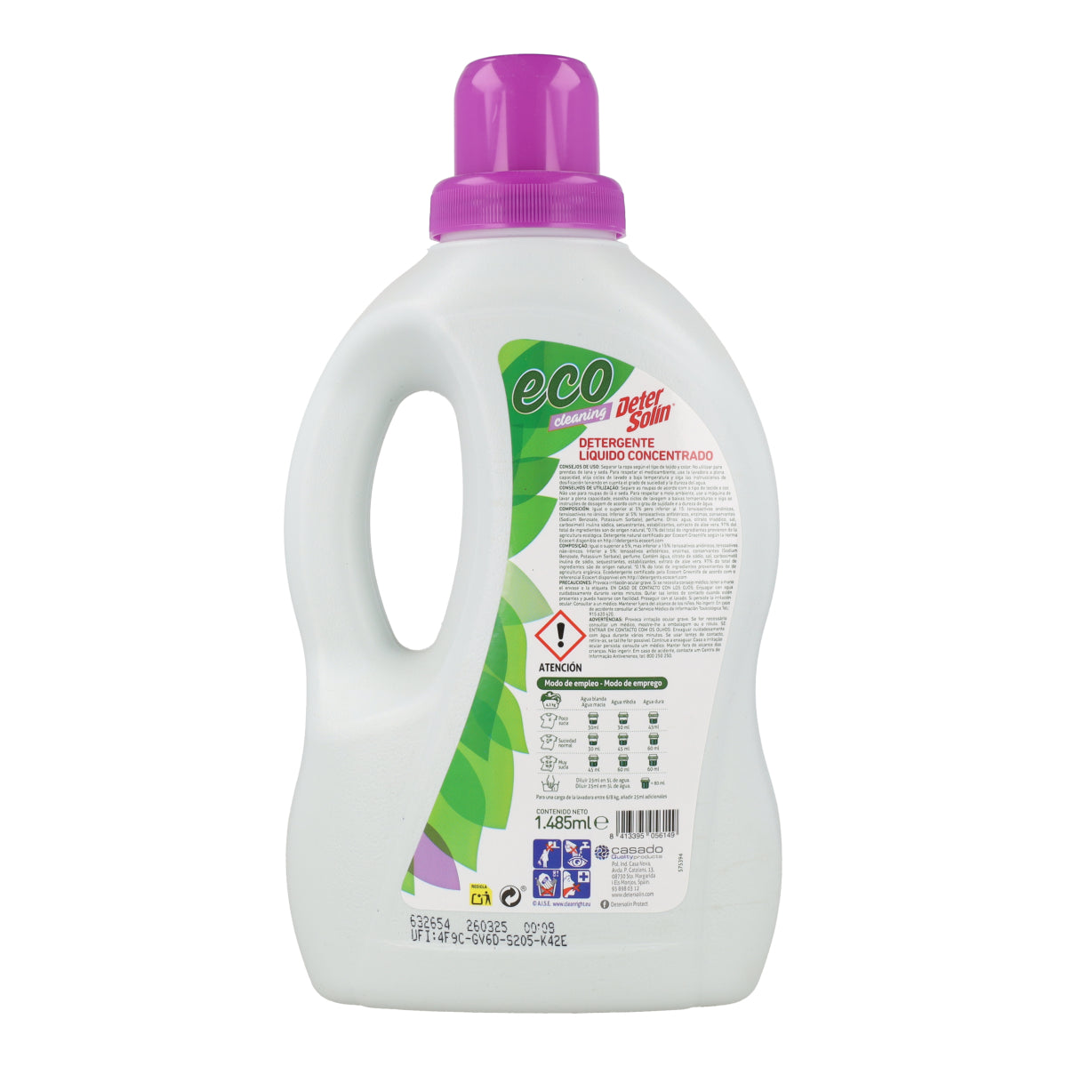 Detersivo liquido concentrato Detersolin Mimidu ECO 33D