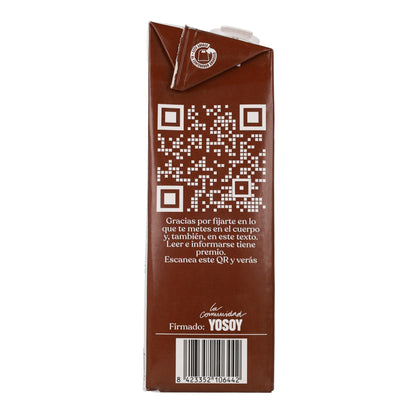Bevanda al cioccolato e avena YOSOY 1L