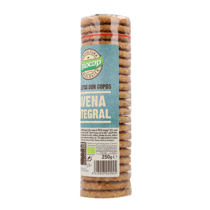 Biscotti Copos de Avena Integral Biocop, 250 g