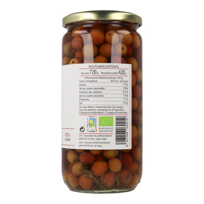 Olive Arbequina ECO Cal Valls 720 g