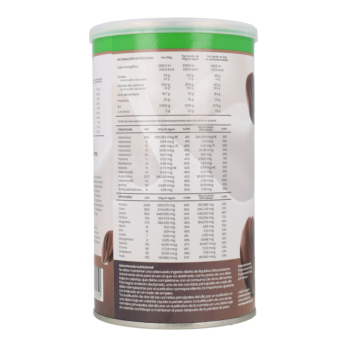 Frullato saziante Cappuccino Sotya, 700 g