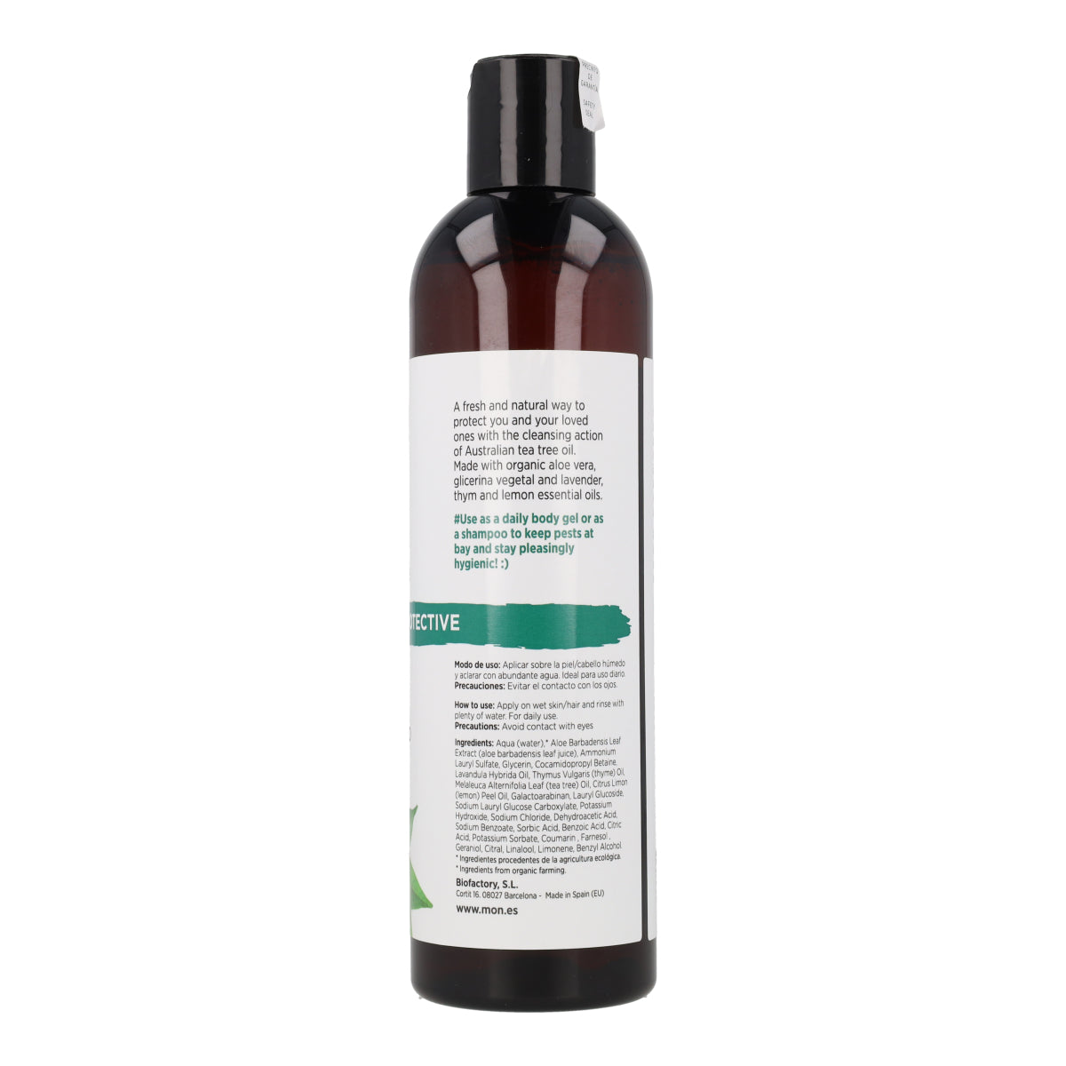 Shampoo e gel all'albero del tè Mon 300 ml