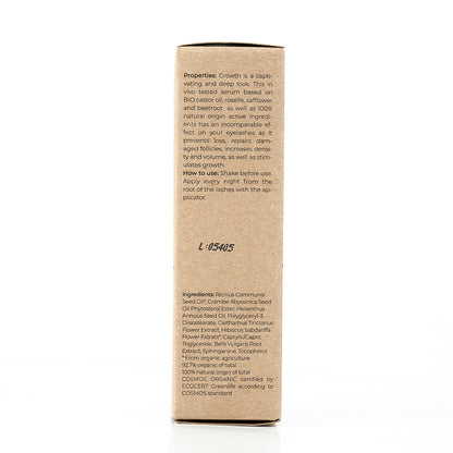 Siero Growth per la crescita delle ciglia, Arganour, 5 ml
