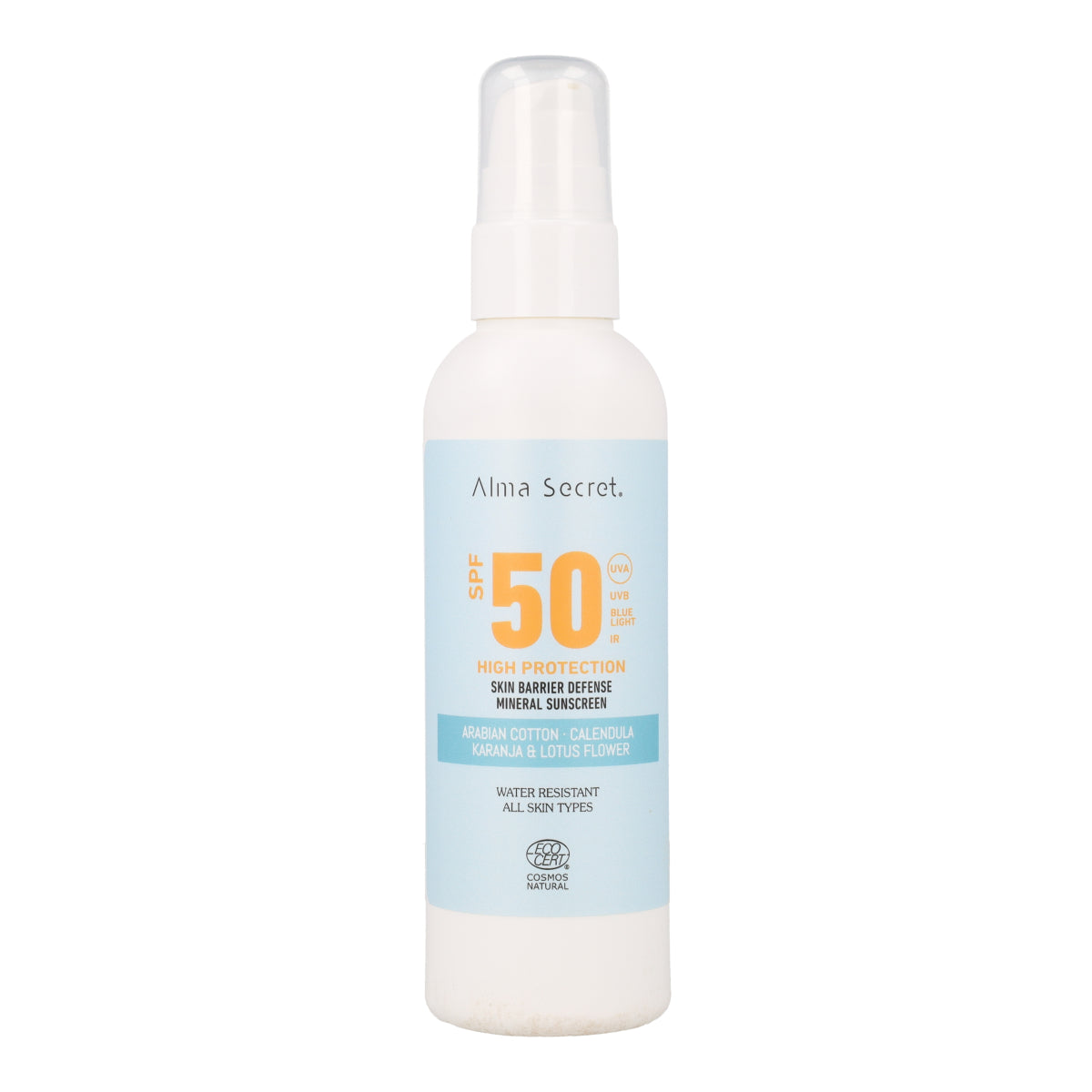 Crema solare protettiva SPF 50 Alma Secret  200 ml