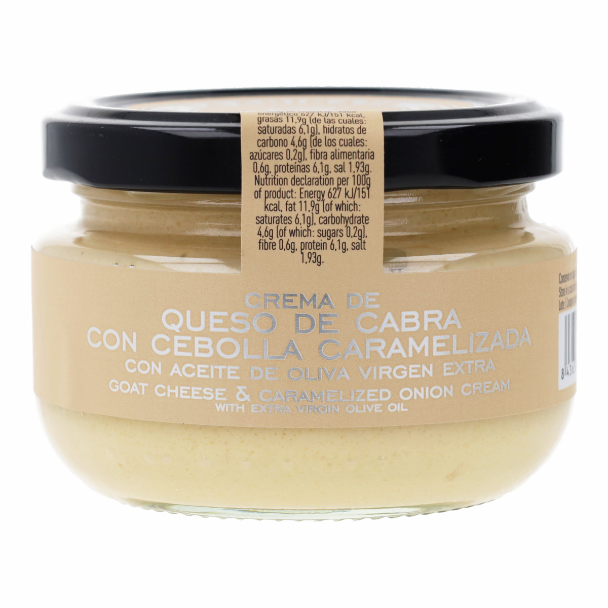 Crema di formaggio di capra con cipolle caramellate La Chinata 120 g