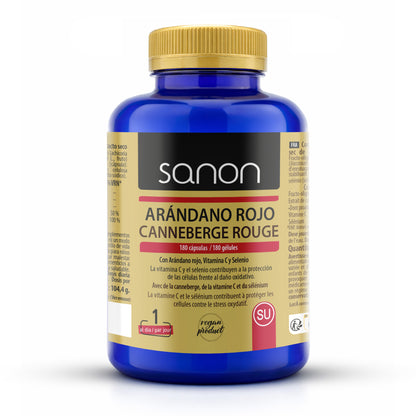 Mirtillo rosso americano 180 compresse SANON da 650 mg