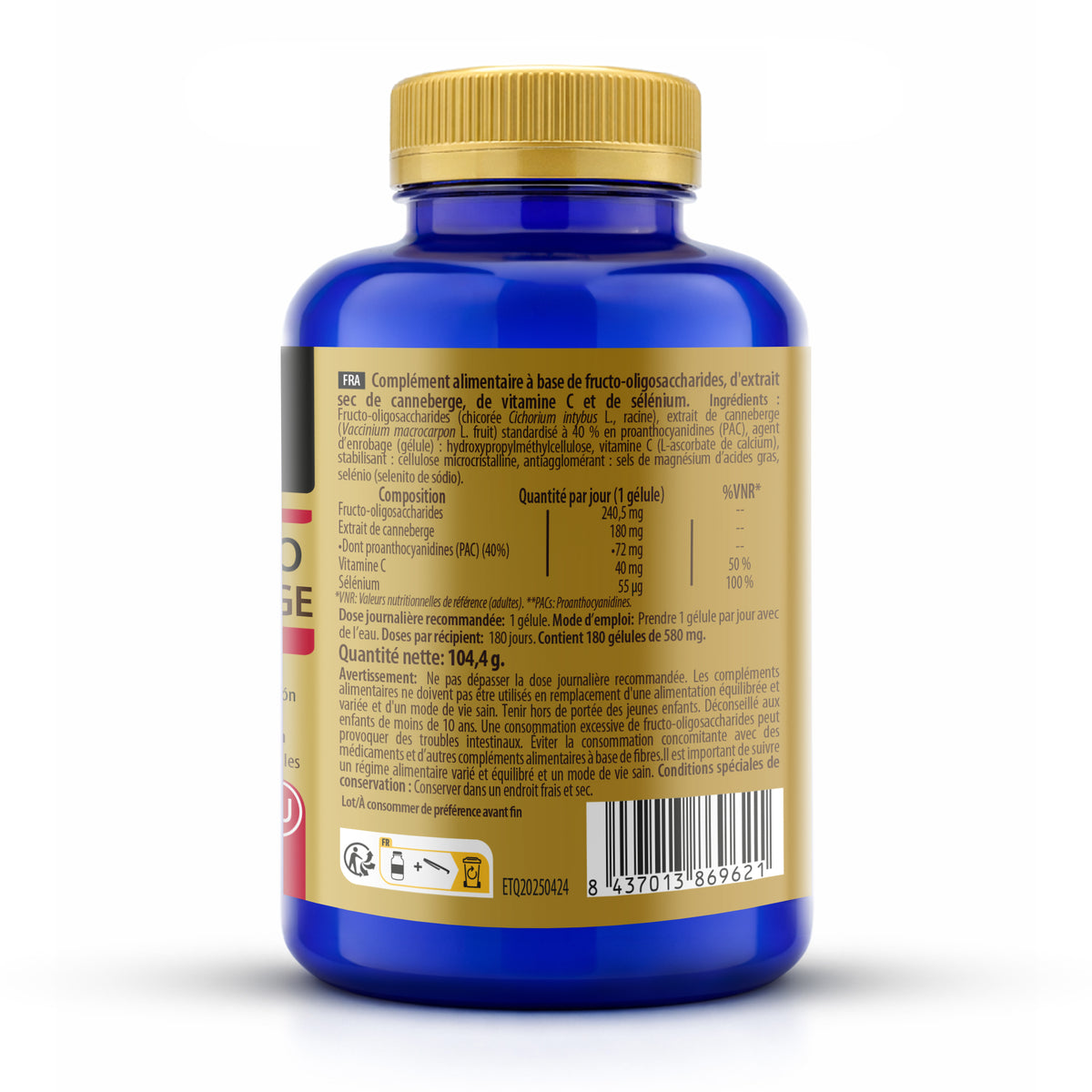 Mirtillo rosso americano 180 compresse SANON da 650 mg