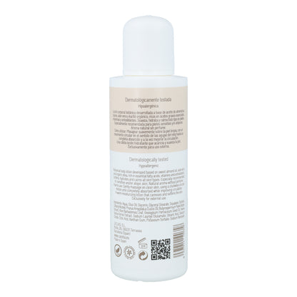 Loción Corporal segura durante el embarazo de Almendras Dulces, Manteca Karité y Aloe Vera Carelia 200 ml