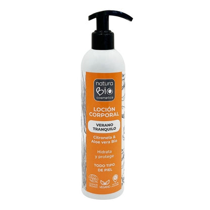 Lozione corpo Verano Tranquilo 250 Citronella, NATURABIO, 250 ml