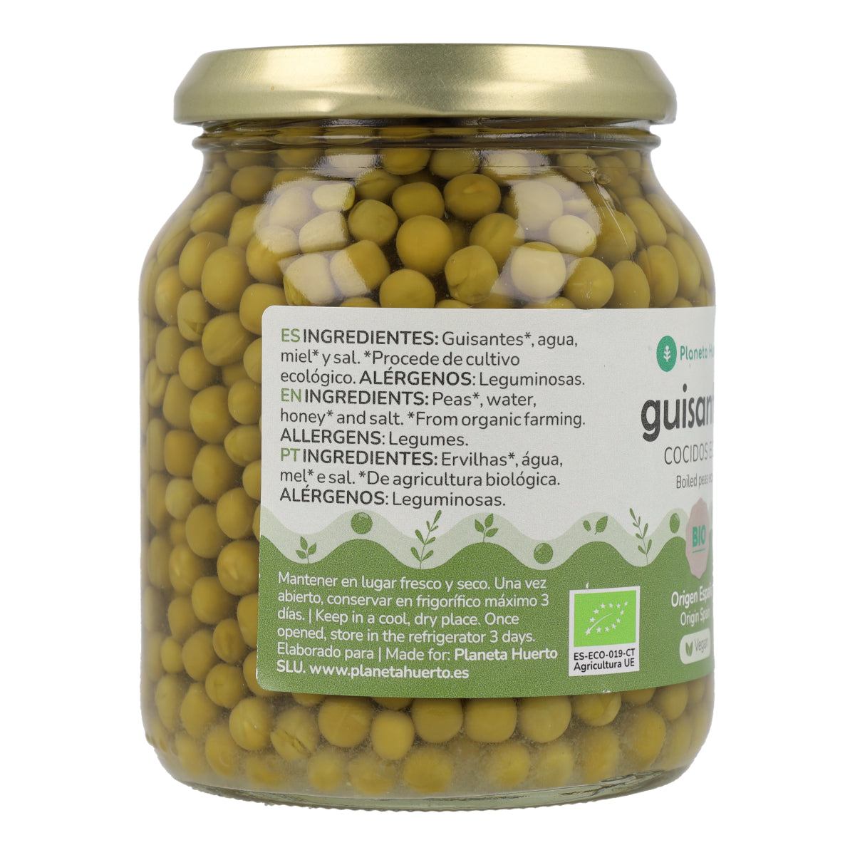 Piselli ECO Planeta Huerto 320 g