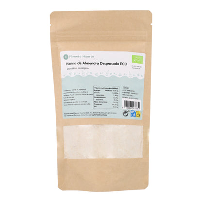 Farina di mandorle sgrassata (proteina di mandorle) ECO Planeta Huerto 250 g