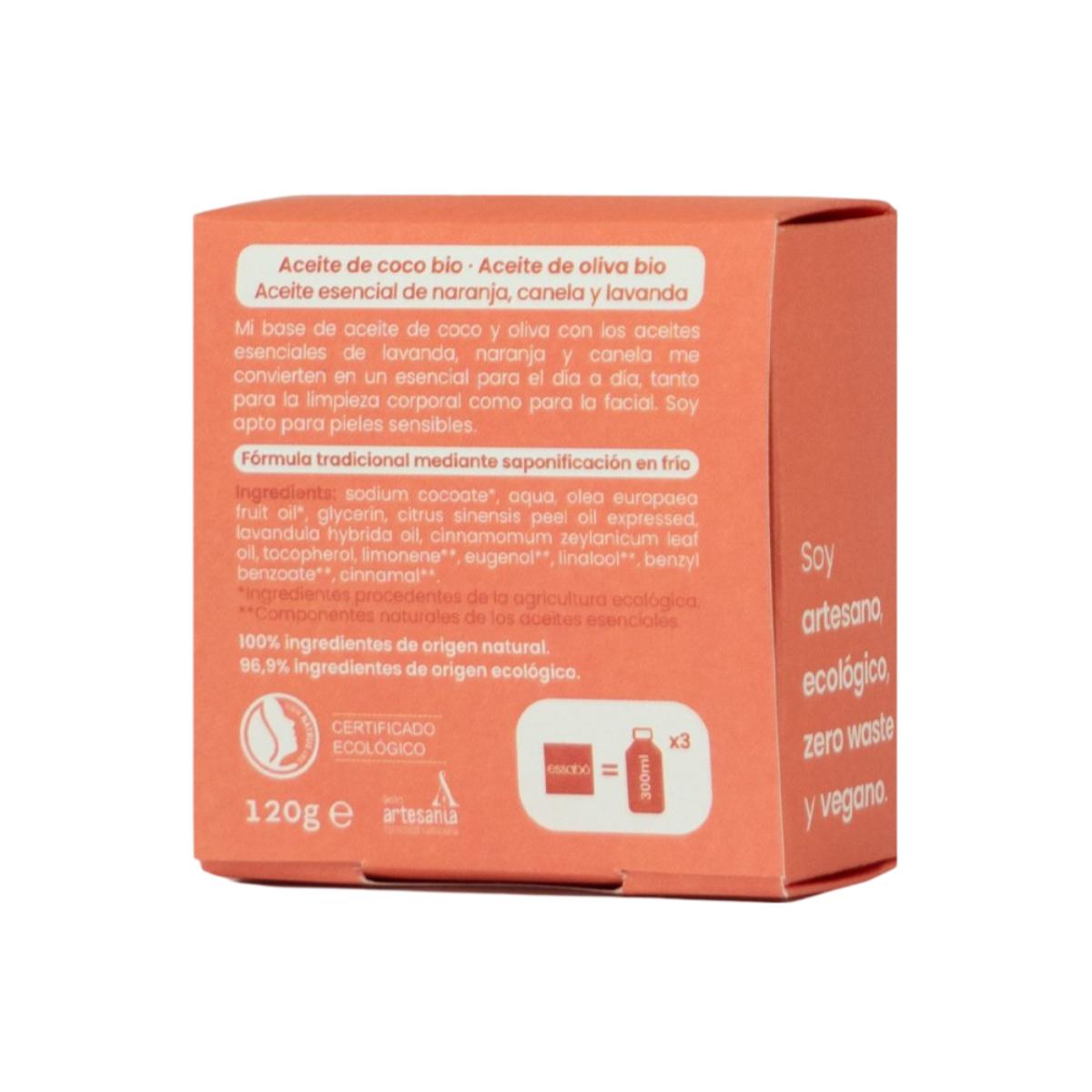 Jabón Eco Esencial, 120g Essabó
