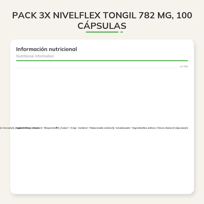 Información nutricional