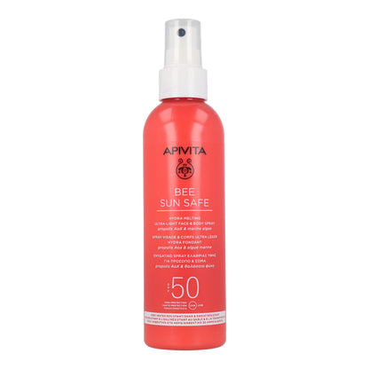 Spray solare Hydra Melting SPF50 Apivita 200 ml