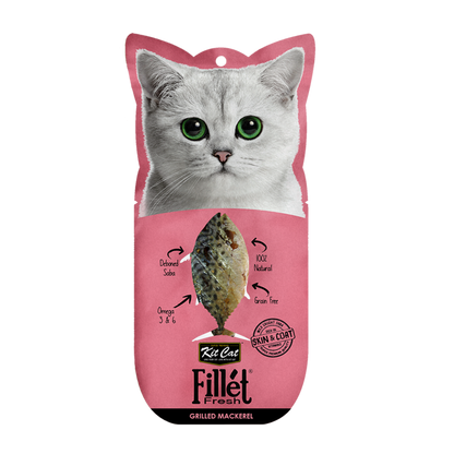 Kit Cat FilletFresh - Pack Degustación 18 ud Snack natural para gatos