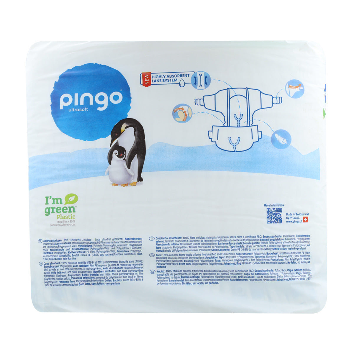 Pannolini T6 XL (15-30 kg) Pingo 32 pezzi