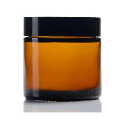 Tarro vidrio ámbar, 60 ml. Camassia