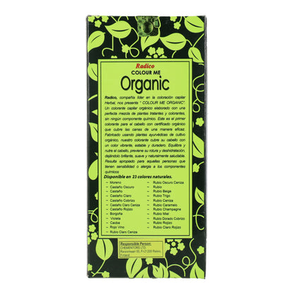 Tintura vegetale castano scuro Radico 100 g
