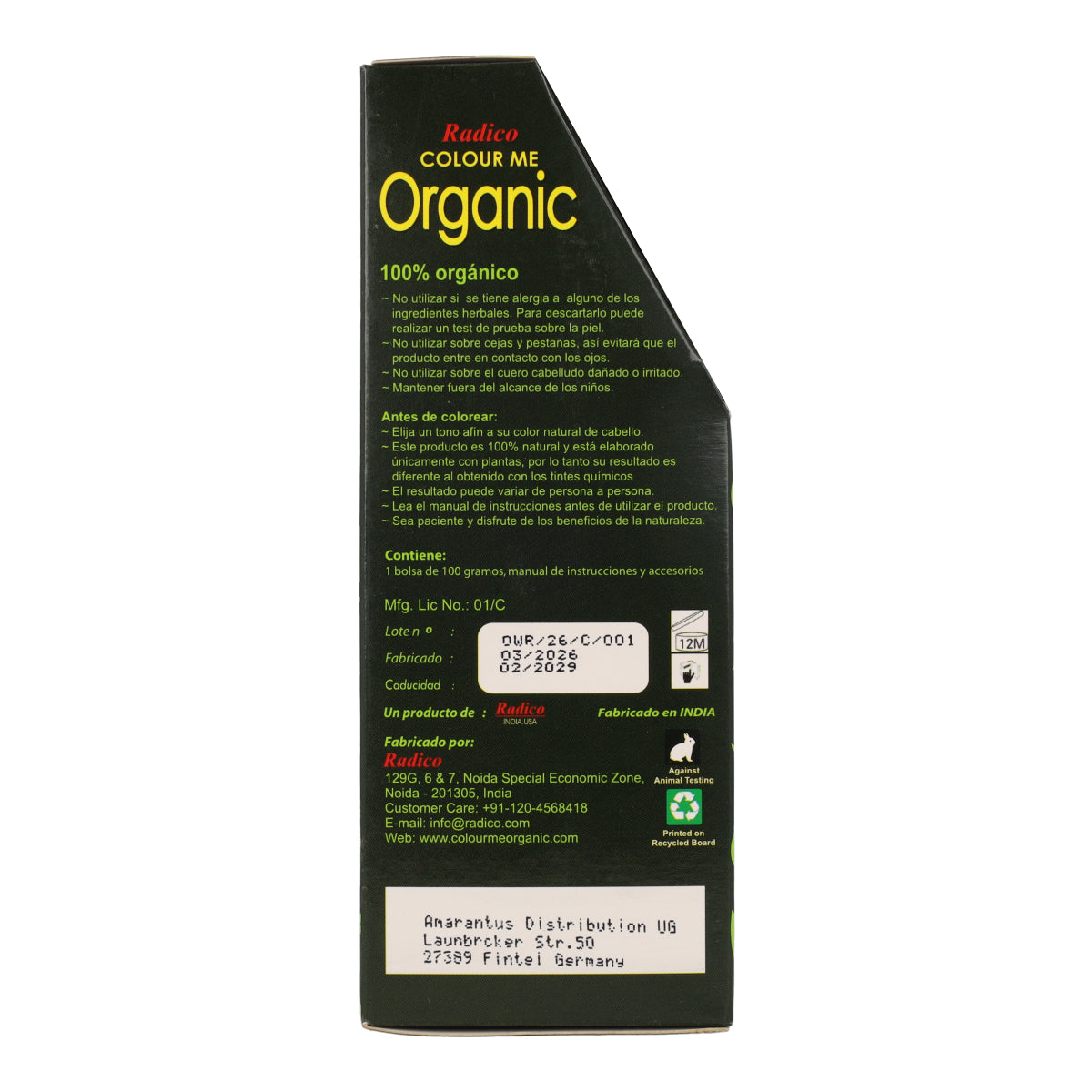 Colorante vegetale rosso vino Radico 100 g