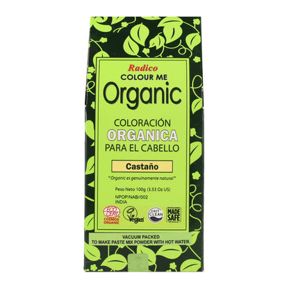 Tintura vegetale per capelli castano Radico 100 g