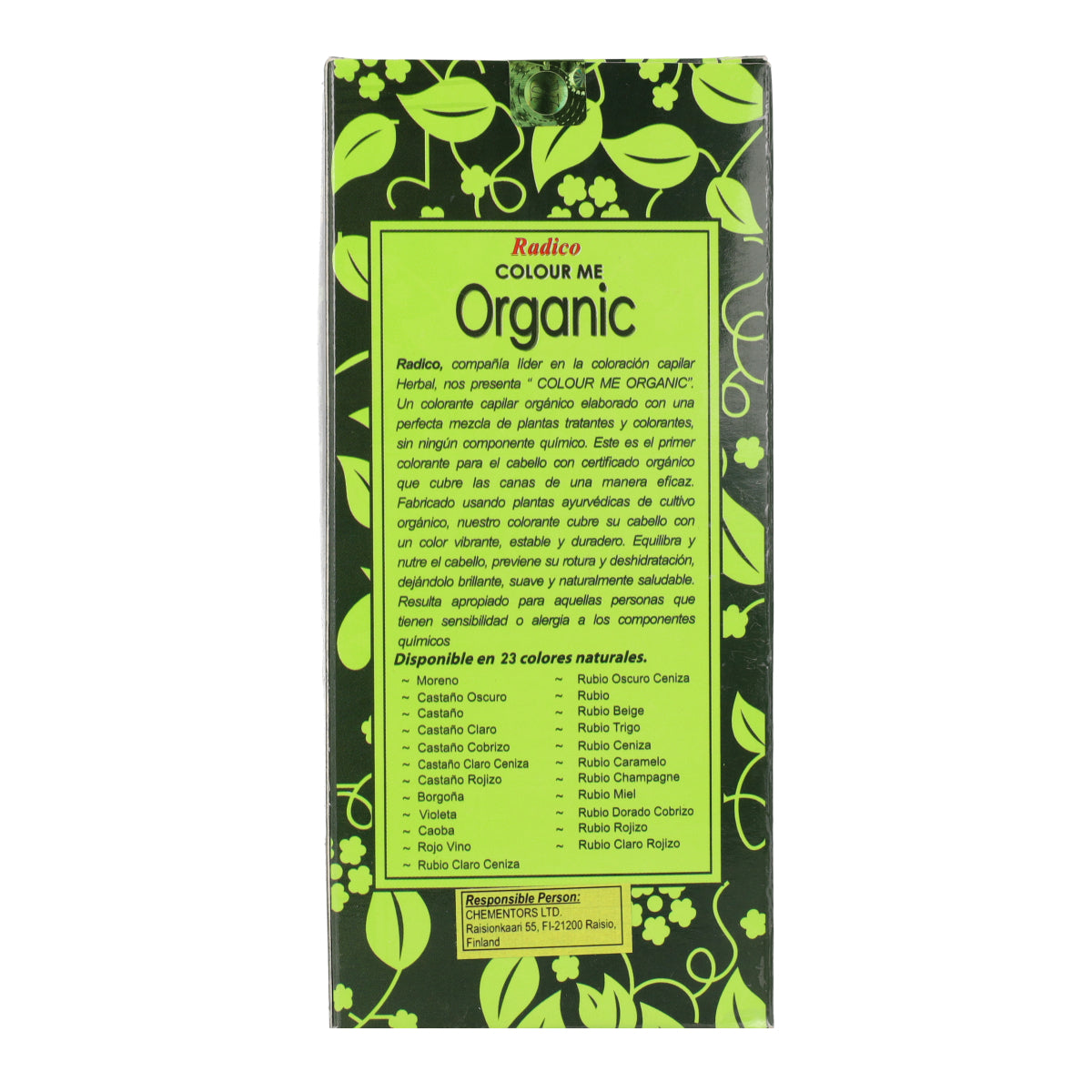 Tintura vegetale per capelli castano Radico 100 g