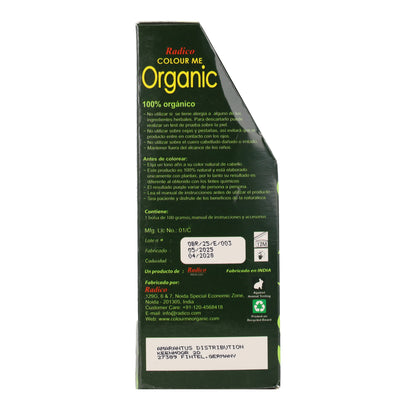Tintura vegetale per capelli castano Radico 100 g