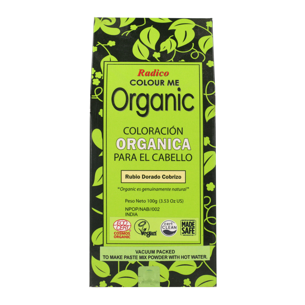 Tintura vegetale biondo dorato ramato Radico 100 g
