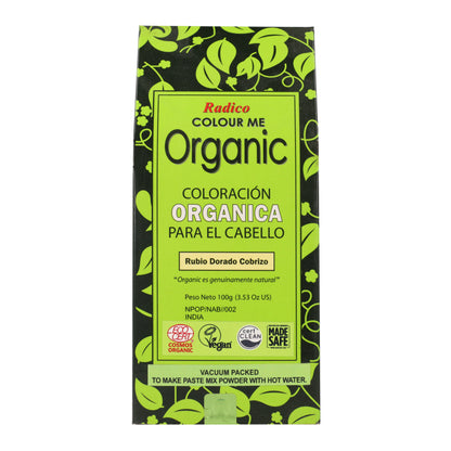 Tintura vegetale biondo dorato ramato Radico 100 g