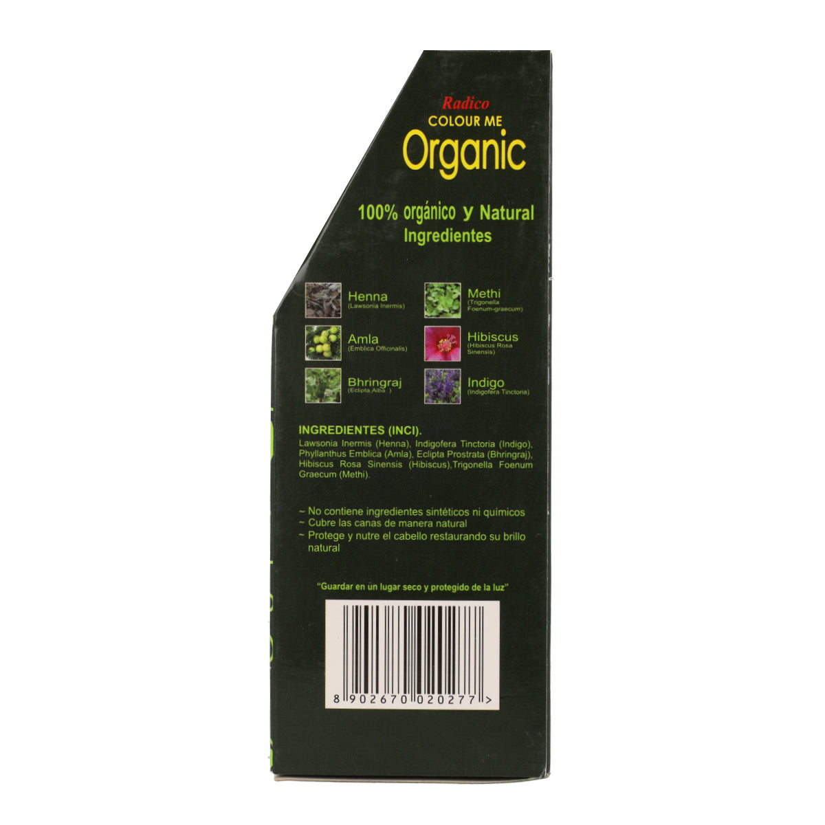 Tintura vegetale per capelli castano ramato Radico 100 g