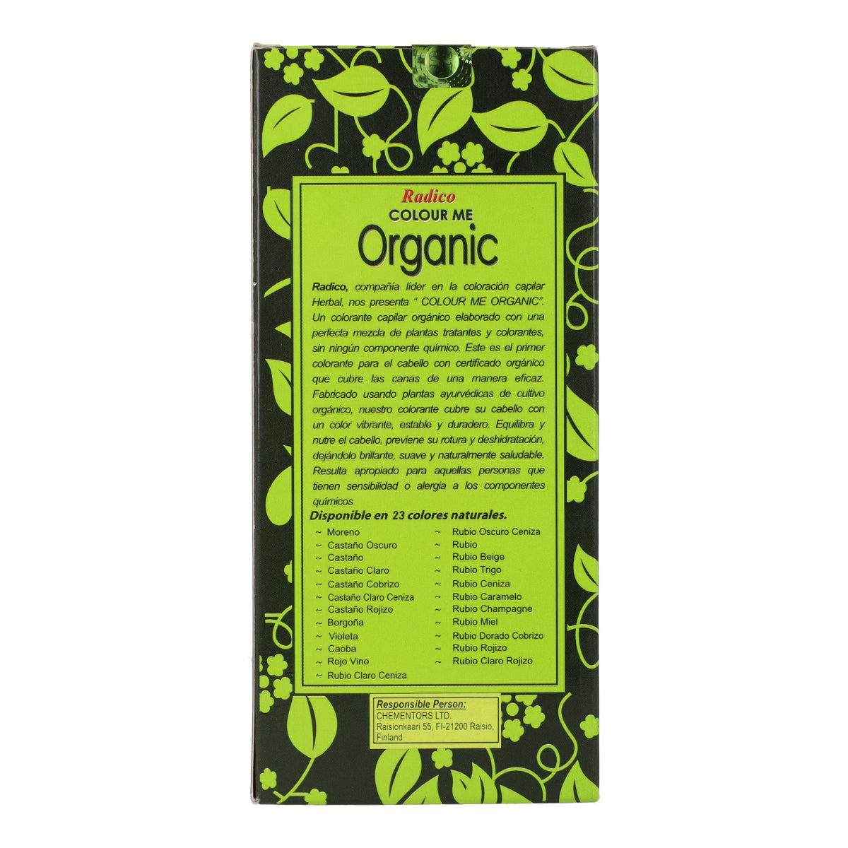 Tintura vegetale per capelli castano ramato Radico 100 g