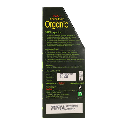 Tintura vegetale per capelli castano ramato Radico 100 g