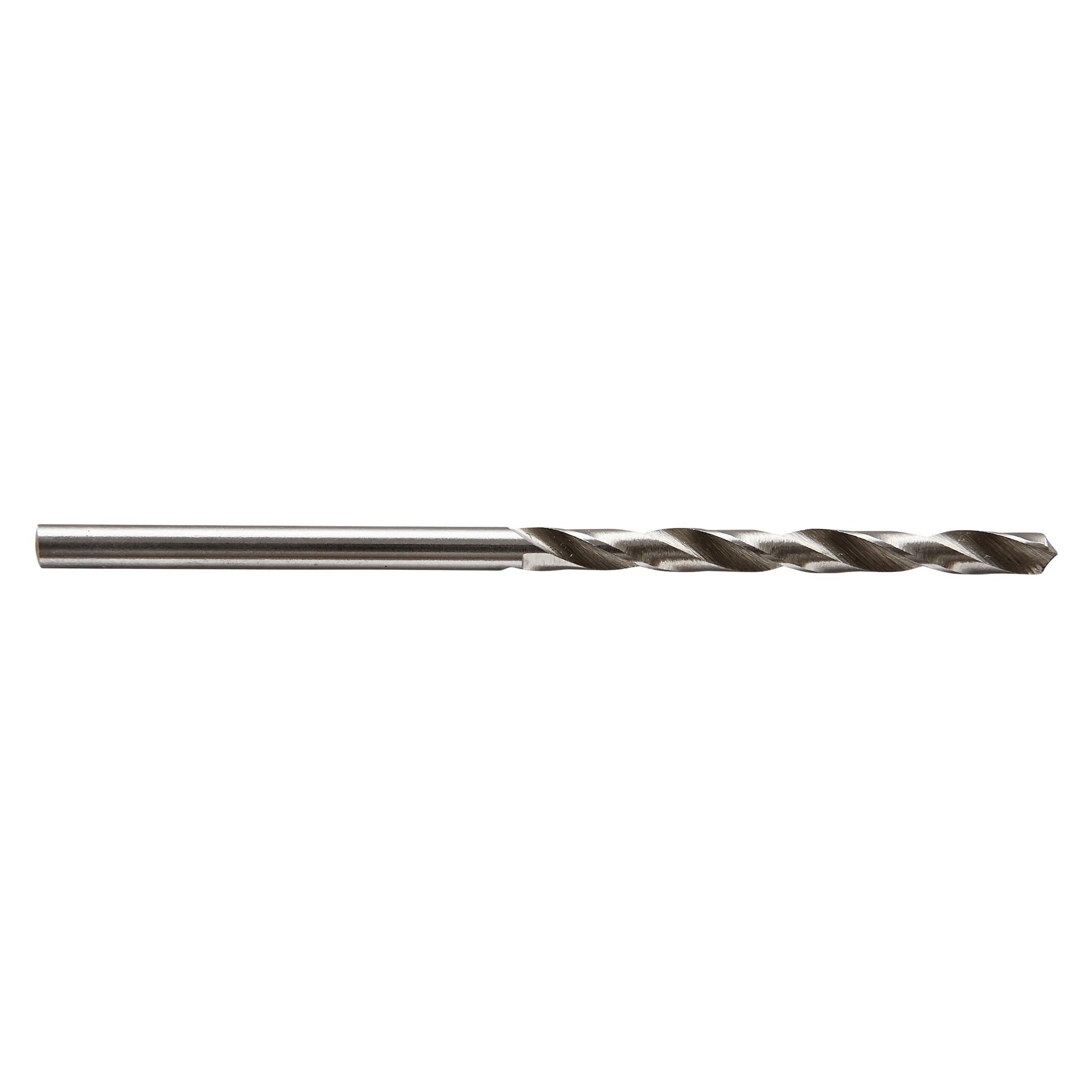 3 Brocas espirales HSS rectificadas con vástago redondo para metal Wolfcraft Ø 2,5 mm