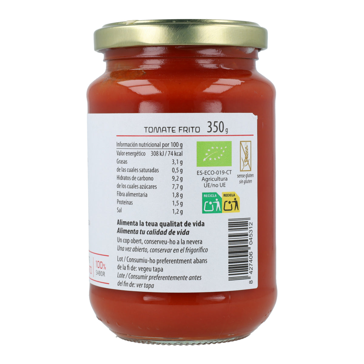 Pomodoro fritto Bio Cal Valls, 350 g