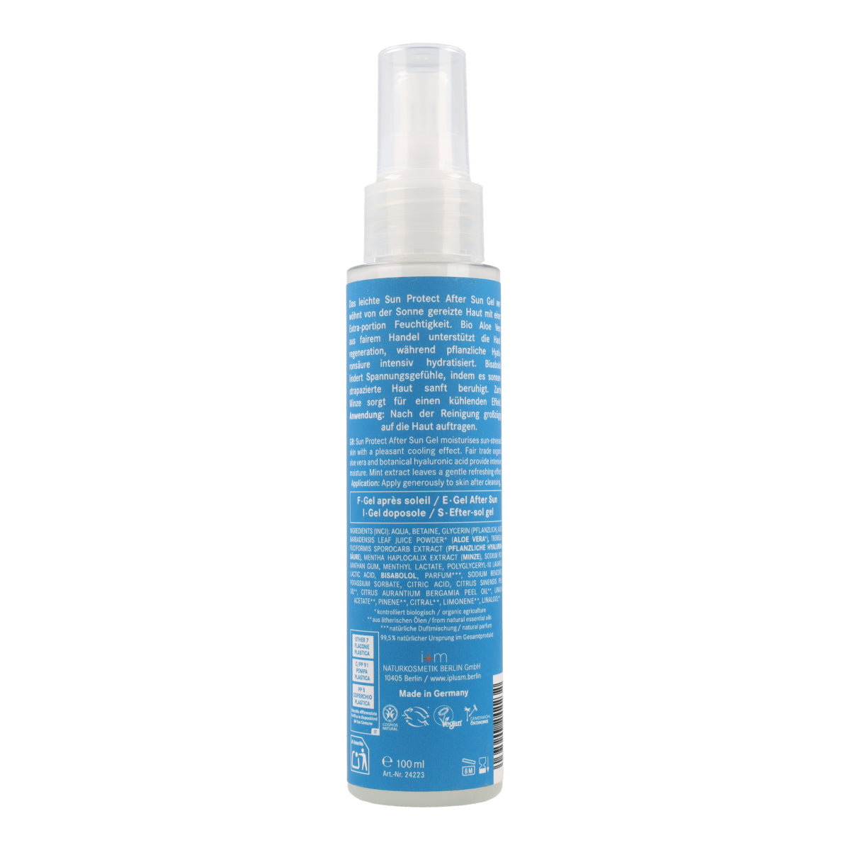 Gel doposole Cura naturale I+M 100 ml