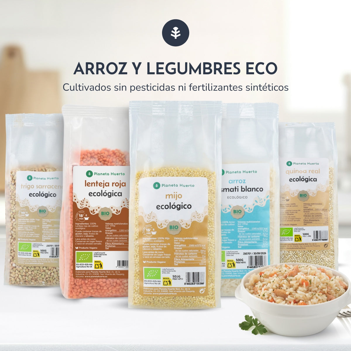 Mijo pelado ECO Planeta Huerto 500 g