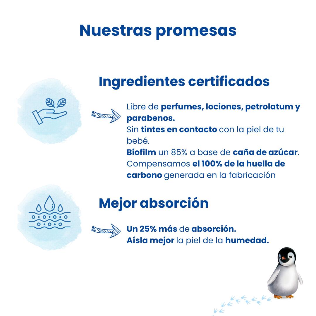 Pack Ahorro Pañales T2 (3-6kg) Pingo 336 Uds
