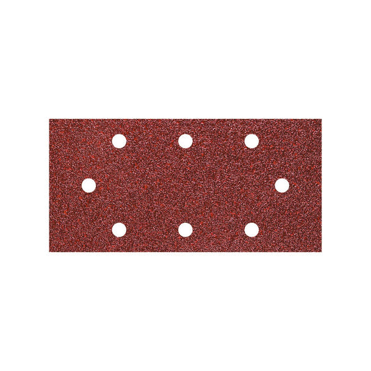 10 hojas de lijar adhesivas para lijadora orbital 93 x 190 mm Wolfcraft