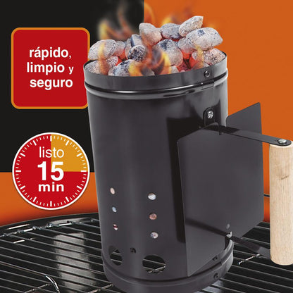 Encendedor de carbón para barbacoas Okfuego
