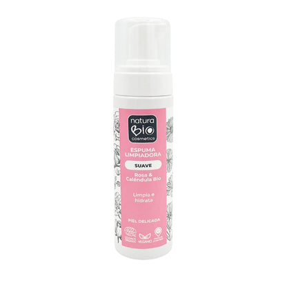 Espuma Limpiadora Suave Naturabio, NATURABIO, 200 ml