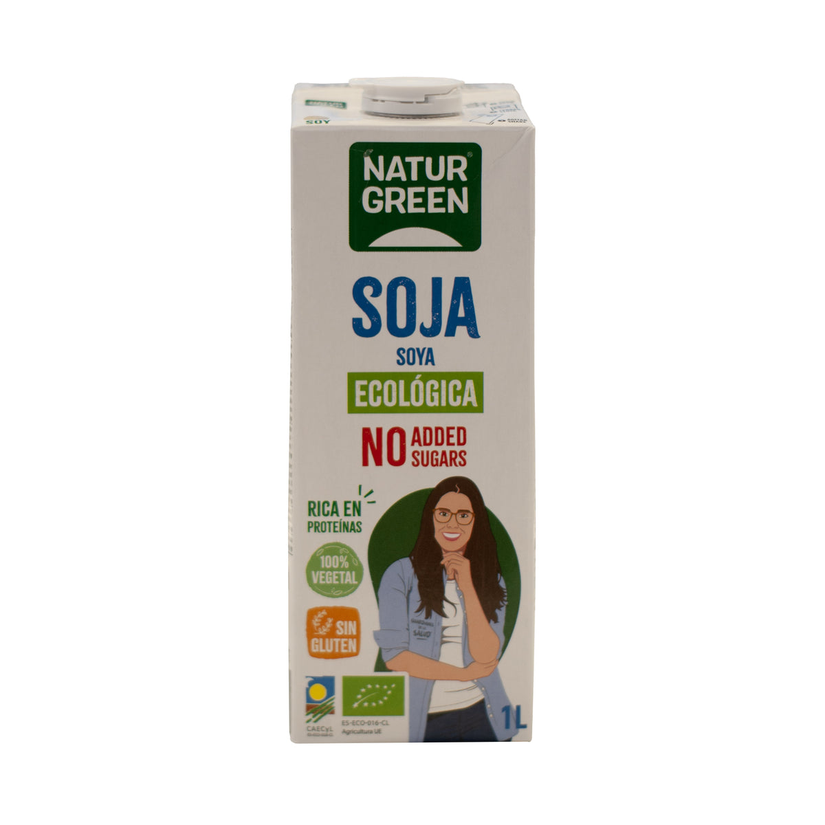 Bevanda di soia Nature senza zuccheri NaturGreen, 1 L
