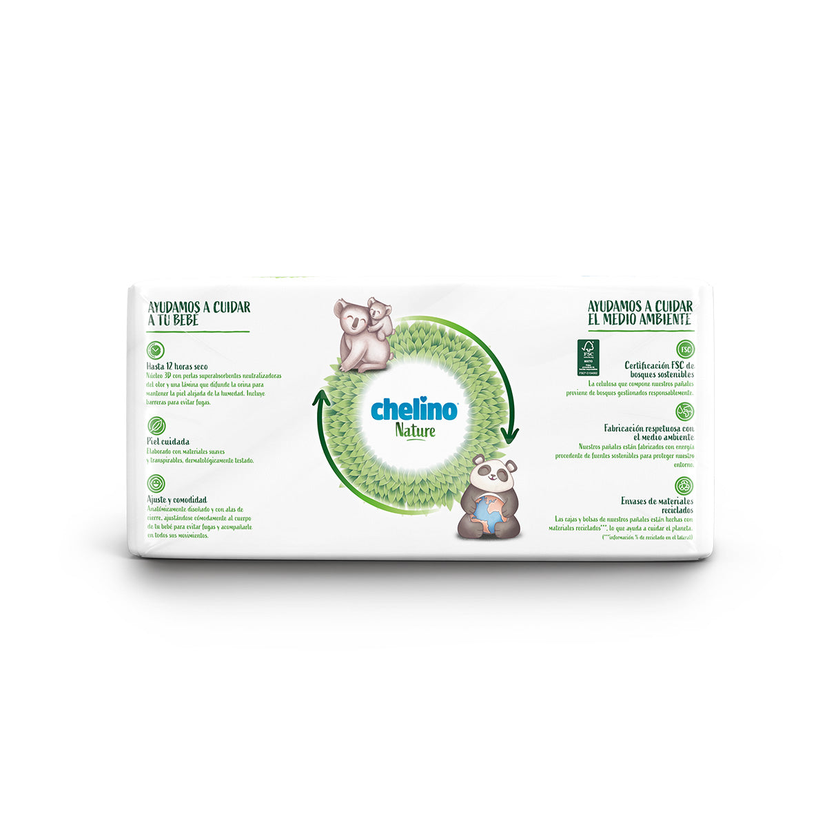 Pañales T1 1-3 kg Chelino Nature 28 Uds