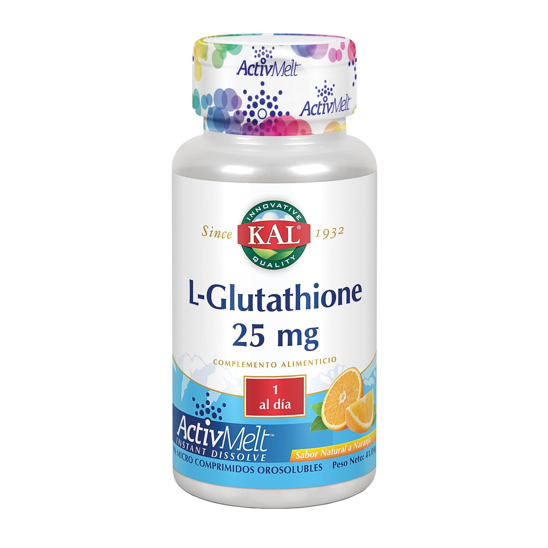 L-glutation 25 mg Kal 30 caps